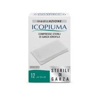 Sterilūs hidrofiliniai marlės kompresai Icopiuma 18 x 40 cm, 12 vnt.