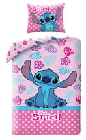 Vaikiškas patalynės komplektas Disney Lilo&Stitch, 140x200 cm, 2 dalių
