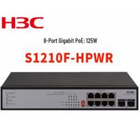 H3C S1210F-HPWR Enterprise 8-Port Gigabit PoE Switch