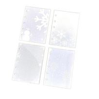 Cake Inner Refill Binder Paper Pages Fish Sushi Line Refill Spiral Binder Notebook Paper  Girls Style E 40pcs