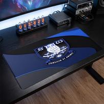 Sheffield Wednesday Football Print Large Mouse Pad, Anti-Slip Extended Gaming Desk Mat for Office Home 30cmx60cm（11.8x23.6inch）