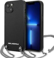 KARL LAGERFELD KIETAS DĖKLAS IPHONE 13 14 15 6.1 MAGNETINIS SU GRANDINĖLE