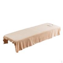 Cradle Covers, Non-sticking Massage Covers & Comfortable Table Breathing Bed Sheets Set as described_Camel-80x190cm beige