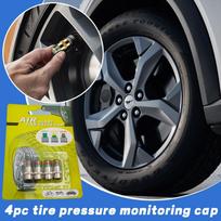 TPMS Tire Pressure Cap, 4-Piece Set Of Tire Pressure Monitoring Caps With Indicators For International One Size