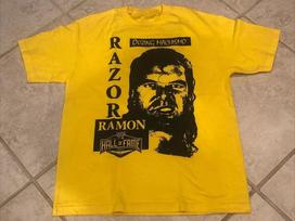 Vintage Razor Ramon 'Oozing Machismo' WWE Hall of Fame 2014 T-Shirt, Size S-5XL Unisex T-Shirt S