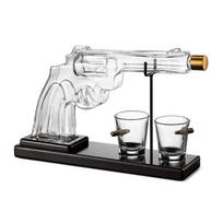 Whiskey Decanter Clear Glass Alcohol Decor Whiskey Bottle Decor for Men Father Dad Bar Birthday Home Retirement Christmas