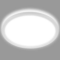 LED vonios kambario lubų lempa, 29 cm, balta, 1 vnt.
