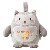 Naktinė lemputė ir garso miego pagalbininkas Tommee Tippee Ollie the Owl, įkraunamas, su CrySensor, pliušinis