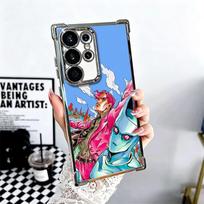 JoJo Adventure Killer Queen Soft Phone Case For Samsung Galaxy S26 Ultra S25 Edge S24 FE S23 Plus S22 S21 + S20 Plating Anti-Fal Samsung S25 Plus