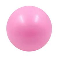 Small Pilates Exercise Ball Pelvic Floor Muscle Barre Yoga Core Strength Physical Therapy Stability Fitness Ball Home Gym Mini Workout Ball rožinė