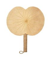 Lotoso vėduoklė Vilo Lotus, vintažinė, smėlio spalvos