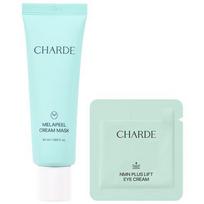 CHARDE Mela Care Peel Mask 50ml + NMN Lift Eye Cream 1g Set 210ml