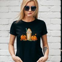 PUMPKIN SPICE COFFEE T-Shirt, Thanksgiving AUTUMN, FALL , Unisex and Lady Fit 3XL