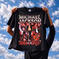 Michael Jackson Who's Bad Tee | Vintage Bootleg 80s Pop Music T-Shirt M