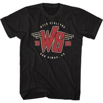 Bill And Ted WS Logo 1989 Black Adult T-Shirt M