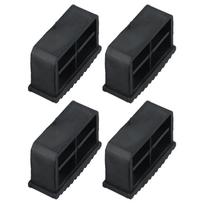 4 Pcs Non Slip Rubber Ladder Feet Pads for Enhanced Stability and Protection