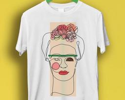 Frida Kahlo Drawing Art Meme Gift Funny Tee Style Unisex Gamer Cult Music T Shirt P3509 XL