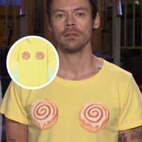 Harry SNL Cinnamon Roll Style Funny TShirt, Kiss All The Time Night Live Appearance Occasionally Tee, 1D Directioner Disco Fan Shirt 2XL