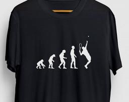 Tennis Evolution Tennis Shirt, Tennis Gift, Tennis Coach Gift, Sport Mom Shirt, Tennis Unisex T-shirt XL