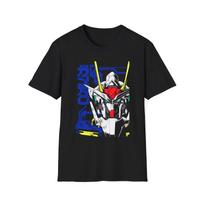 Gundam Mecha Head T-Shirt | Anime Robot Helmet Graphic 3XL