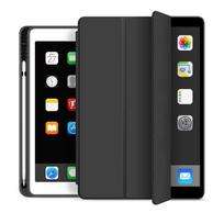 Dėklas, skirtas iPad Pro 12.9 11 2021 2020 Smart Cover iPad 10.2 9th 8th 7th GeniPad Mini 6 5 Air 4 3 2 1 Case iPad 9.7 10.5 10.9 colio 10.2 7th 8th Gen juoda