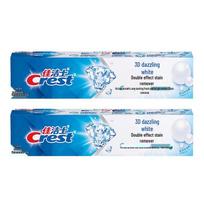 Crest 3D White Dual Effect Toothpaste 2-Pack
