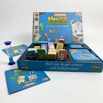 Custom Eco-Friendly STEM Math Learning Board & Educational Card Game for Kids Multiplication Classroom Activity 1-4 Players
