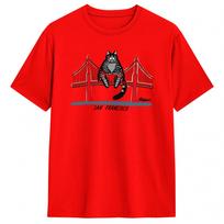 Project Hail Mary Ryan Gosling B Kliban Cat San Francisco Bridge Leisure Cotton Tee Shirt Short Sleeve T Shirts O Neck Clothing S