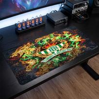 Real Betis Football Print Large Mouse Pad, Anti-Slip Extended Gaming Desk Mat for Office Home 30cmx60cm（11.8x23.6inch）