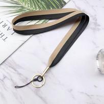 Color Block Phone Lanyard & ID Holder Keychain for Women Variant 1
