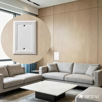 5pcs Pack Smooth Flat Metal Decorative Wall Plate USA Standard Switch Outlet Cover  Matte Elegant White Metal Switch Wallplate (White,8*12cm&US Standard)