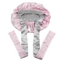 Price Custom Diamond Bonnets Double Layer Fully Adjustable Satin Silk Bonnet (as the picture,adult size)