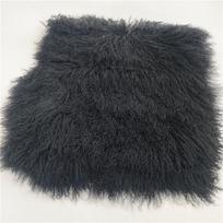 Factory Supply Customized Real Genuine Mongolian Lamb Fur Halter Top Tibetan Sheep Fur Scarf juoda