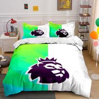 Premier League Logo Bedding Set Bedding Duvet Cover Set Duvet Cover Pillowcases (1 * Duvet Cover 2 * Pillowcases, without duvet insert) 135x200cm