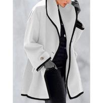 Autumn/Winter Women's Casual Woolen Hooded Coat - Hot-Selling Fashion Jacket CLE S