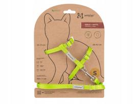 Amiplay petnešos su pavadėliu katėms Samba Cat M Žalia