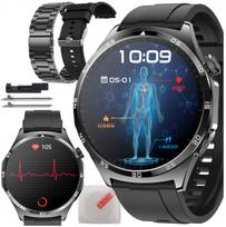 Išmanusis laikrodis su EKG, kraujospūdžio ir gliukozės matavimu, AMOLED ekranas