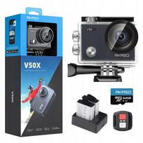 Veiksmo kamera AKASO V50X, 4K, 30 FPS, 64GB, WiFi, atspari vandeniui iki 40 m, su stabilizacija