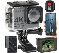 Veiksmo kamera GO Pro 4U, 4K, WiFi, atspari vandeniui, su USB mikrofonu ir priedais