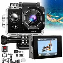 Veiksmo kamera 4K 30FPS, 20 MP, su WiFi, atspari vandeniui