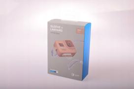 GoPro HERO8 dėklas su dirželiu, smėlio spalvos