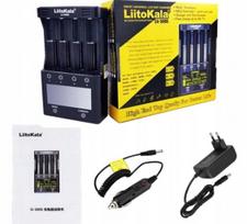 Universalus akumuliatorių įkroviklis LiitoKala Lii-500, tinka 18650, AAA baterijoms