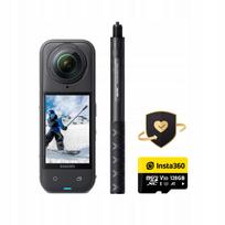 Veiksmo kamera Insta360 X5, 360°, 8K, atspari vandeniui, sportui ir snieglenčių sportui
