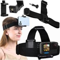Galvos tvirtinimo dirželis GoPro, DJI, SJCAM ir telefonams