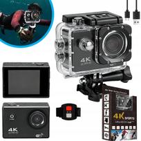 Veiksmo kamera 20 MP 4K UHD, atspari vandeniui, WiFi, 2.0" LCD
