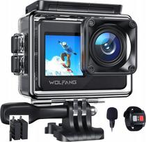 Veiksmo kamera WOLFANG GA120 4K, 20 MP, WiFi, 30 kadrų/s, iki 40 m, nuotolinis valdymas, EIS