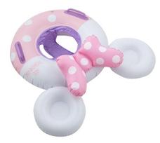 Vaikiška plaukimo sėdynė su rankenomis MINNIE, rožinė