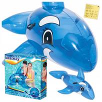 Pripučiamas vaikiškas vandens čiužinys delfinas, iki 45 kg, nuo 3 metų, BESTWAY 4103