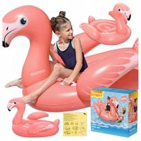Pripučiamas čiužinys flamingas, 138x107 cm, BESTWAY 41525
