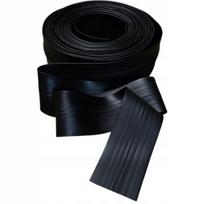 Apsauginė PVC juosta, juoda, 100 mm, pontonams, SUP ir baidarėms